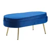 Livetastic Tabure Samt, Temno Modra