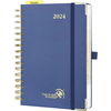 Dnevni planer 2024, 21,5 x 14,9 cm - Navy