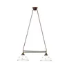 Kolarz 731.82.170 - Viseći luster na sajli NONNA 2xE27/75W/230V, cvetni motiv, rose gold