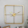Dizajnerska stenska ura VIP CUBE Gold 60cm