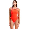 Arena performance solid double cross back orange/fuchsia m - uk34