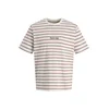 JACK & JONES Majica JORNORREBRO vinsko rdeča/bela