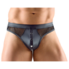 Svenjoyment Tight Matte Look Thong with Net 2111730 Black XL