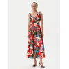 Morgan Poletna obleka 251-RBY.F Pisana Straight Fit