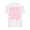 Miss Tee Majica Pilates Girls Club roza/bela