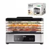 Modernhome veliki dehidrator hrane za voće i povrće sa konvekcijom, 400 w, tajmer, ideal inox ( 05ik3301 )