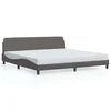 Okvir za krevet Dover sivi 200x200 cm od umjetne kože