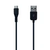 Connect IT Wirez micro USB - USB, črn, 1 m