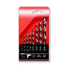 Dedra Set 6 svedrov za kovino; HSS; Jeklo 4341; 135 °; 3 * 61,4 * 75,4,5 * 80,5 * 86,6 * 93,7 * 109,8 * 117,10 * 133 mm - WMS08