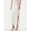 YAS Maxi krilo Sequina 26037771 Écru Regular Fit