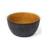 Postrežba skledo Bitz črna/jantarna 14 cm