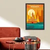 Wallity Uramljena slika Bangkok 2, 35x45 cm