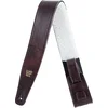 Ernie Ball 4138 2.5 Italian Leather Strap with Fur Padding Chestnut