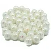 Aliga Opalescentne plastične biserne perle, 10 mm, pakiranje 80 kosov
