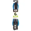 Ocean & Earth Regular 6 Moulded Leash blue