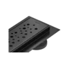 Mexen Flat M12 linearna odtočna rešetka 60 cm, črna - 1721060-15