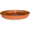 Mat krožnik z robom 25 cm TERRACOTTA