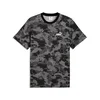 PUMA Camo Printed Tee Men, Shop, Black, XL