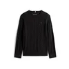 TOMMY HILFIGER Pulover Essential Cable črna