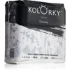 BARVE NOČ - L (8-13 kg) - 19 kosov - nočne eko plenice za enkratno uporabo