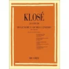 KLOSE:20 STUDI DI GENERE E DI MECCANISMO PER CLARINETTO