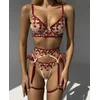 Mara lingerie Ženski sexy komplet veša Amour, Bež-bordo