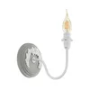 Eglo 33005 - Zidna lampa 1xE14/40W/230V bela/siva