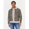 Guess Jakna iz umetnega usnja M5BL0I W2500 Rjava Regular Fit