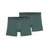 PUMA Sport Microfiber Boxers (2-Pack) Men, Clothing, Green, 5