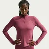 Nike W NK TEMPO DF HZ TP, ženska majica za trčanje, ljubičasta HV2852