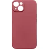 mobilNET silikonski ovitek za iPhone 14, rdeč, vlakno