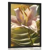 Plakat čudoviti cvet z retro pridihom - 40x60 silver
