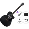Pasadena PGC-100E Premium SET Black Elektroakustična jumbo