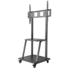 Manhattan 461665 flat panel floorstand 2.54 m (100) Portable flat panel floor stand Black