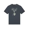 Life-Tree Majica Weltenbaum temno siva