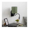 Brilagi - LED zidna lampa NUBILA 1xE27/25W/230V + LED/3W crna/zelena
