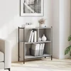 Regal za knjige boja hrasta 72x28x77,5 cm konstruirano drvo