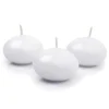 shumee Plavajoča sveča, mat, bela, 5 cm (1 paket/10 kosov)
