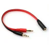 shumee MOZOS ASM2 adapter 1x ženski vtičnica - 2x ženski vtičnica 3,5 mm