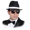 KLOBUK GANGSTER ČRNI ČRTASTI (622926.00)
