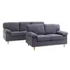 GREY Sofa 2 pieces set Gedved,
