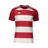 ADIDAS PERFORMANCE Funkcionalna majica rdeča / bela