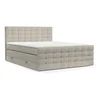 Bež boxspring postelja s prostorom za shranjevanje 180x200 cm Blend – Maison de Reve