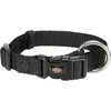 TRIXIE Classic Ogrlica za pse S-M 30-45cm/15mm Crna