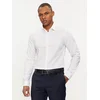 Calvin Klein Srajca Micro Dot K10K112884 Bela Slim Fit
