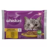 WHISKAS Vlažna hrana za mačke Izbor živine Senior 4x85g