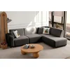 Atelier del Sofa Ugaona garnitura na razvlačenje S-Loft Right, 206 x 290 x 90 cm, Antracit