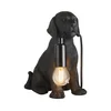 Endon 107365 - Stona lampa PUPPY 1xE14/7W/230V crna