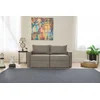 Atelier del Sofa Dvosed na razvlačenje Saros, 155x72x110cm, Svetlosivi