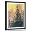 Plakat s paspartujem umetniška slika - 40x60 no frame